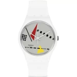 Unisex Swatch Whi_Mem M Original Gent Watch
