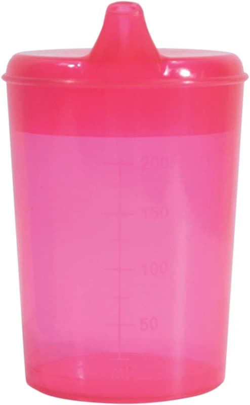 Aidapt Drinking Cup Two Spouts Pink Red
