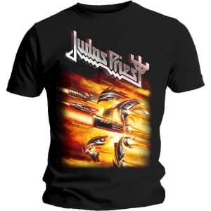 Judas Priest - Firepower Unisex Large T-Shirt - Black