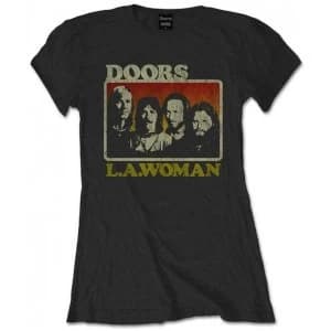 The Doors 'LA Woman' Womens Medium T-Shirt - Black
