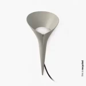 Leaf Grey Spike Lamp IP44