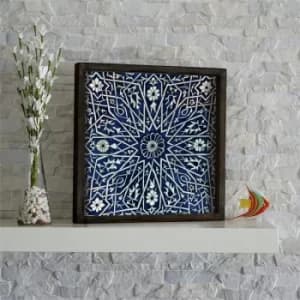 KZM552 Multicolor Decorative Framed MDF Painting