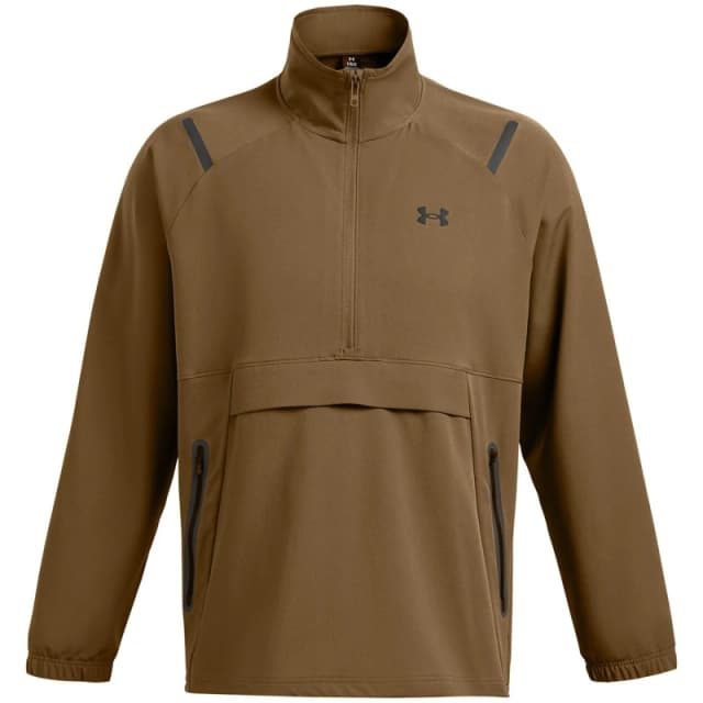 Under Armour Mens Unstoppable Anorak Tracksuit Top Brown male S