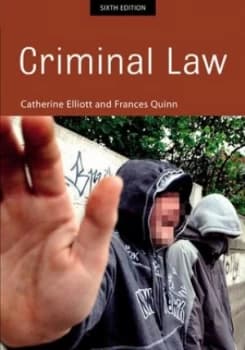 Criminal Law by Catherine Elliott Paperback
