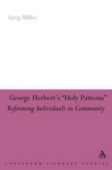 George Herberts holy Patterns by Greg Miller Hardback