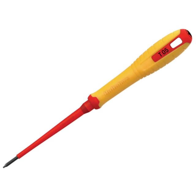 Hultafors VDE Insulated Torx Screwdriver 446625 Tip Size: T25