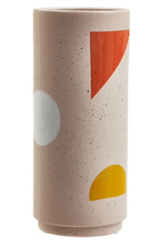 Orsina - Small Abstract Vase, Handcrafted Ceramic Vase For Modern Home, Stylish Stoneware Vase For Living Room