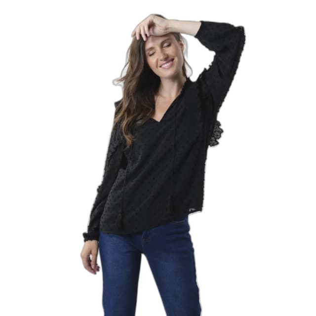 Deeluxe Womens blouse Deeluxe Cherine Noir Female M