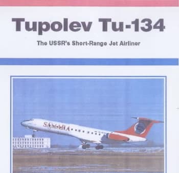 Tupolev Tu-134 by Dmitrii Komissarov Paperback