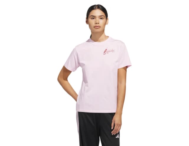 Adidas Mind Body & Spirit T-Shirt Women Pink XS