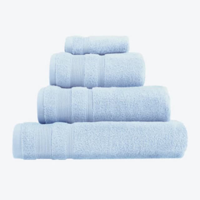 Allure Bath Fashions Luxury Zero Twist Egyptian Cotton Bath Towel - Baby Blue