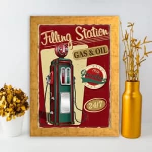 AC7091488544 Multicolor Decorative Framed MDF Painting