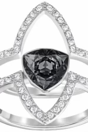 Ladies Swarovski Jewellery Fantastic Ring Set Size 58 Jewellery