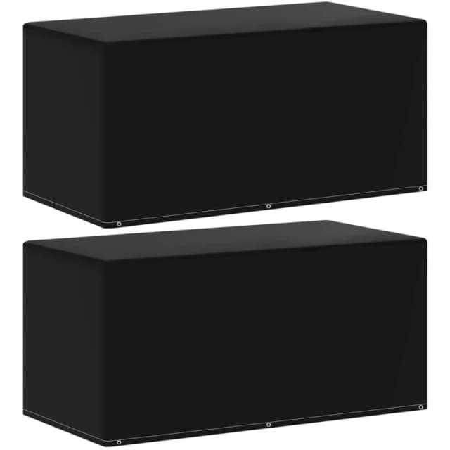 VIDAXL Garden Furniture Covers 2 pcs 6 Eyelets 160x80x75cm vidaXL 8720286648766