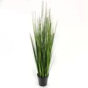 Stanford Home White Potted Grass22 - Green