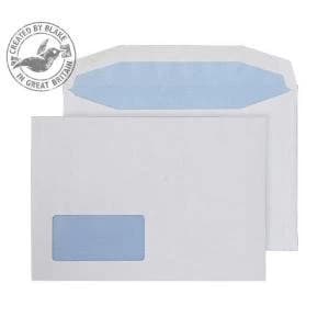 Purely Everyday Mailer Gummed Low Window White 90gsm C5 162x229mm Ref