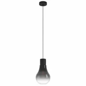 Eglo Ombre Style Retro Black Grey Single Pendant