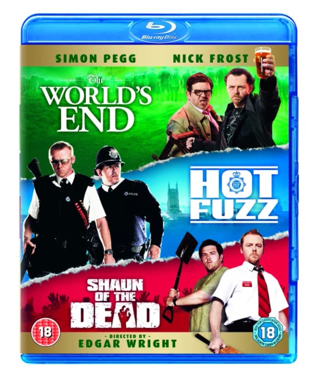 Shaun of the Dead/Hot Fuzz/The World's End Bluray 5060952899829