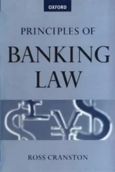 Principles of Banking Law by Ross Cranston Paperback