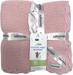 Silentnight pk 2 Cellular Blanket, Pink