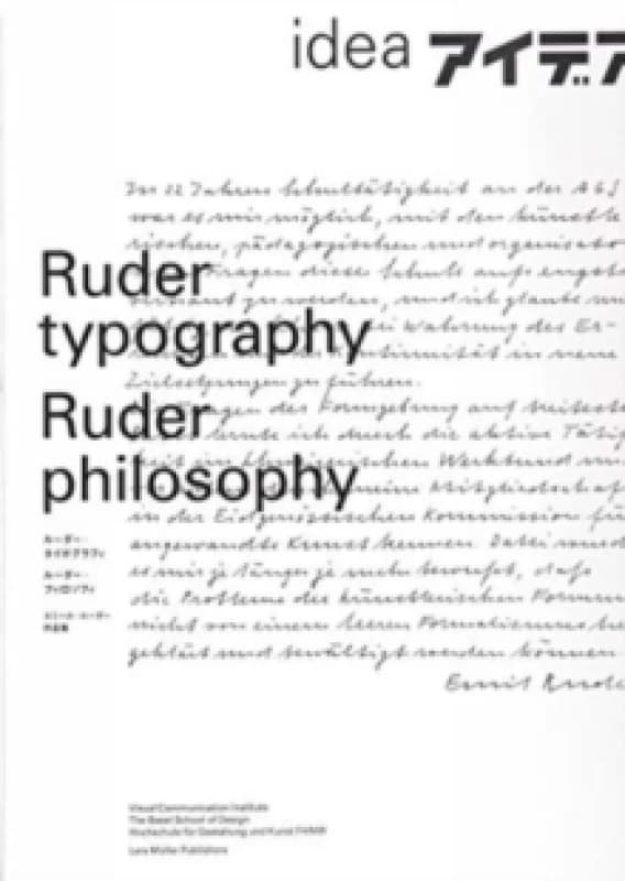 Ruder Typography-Ruder Philosophy : Idea No. 333 Paperback / softback