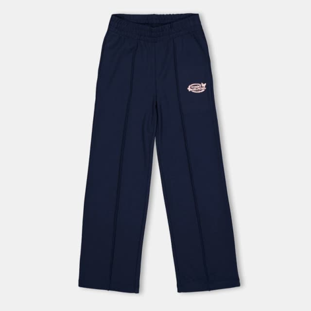 Tommy Hilfiger Kids Wide Open Hem Fleece Joggers Night Navy C1G female 8Y