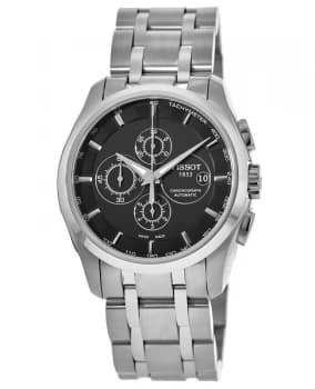 Tissot T-Trend Couturier Black Chronograph Dial Mens Watch T035.627.11.051.00 T035.627.11.051.00