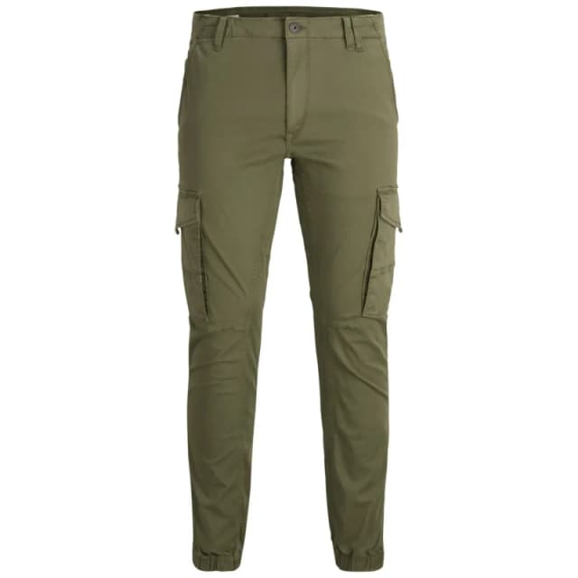 Jack & Jones Green / Olive Night Paul Flake Akm 542 Cargo Pants Olive Male 32S 111177UK