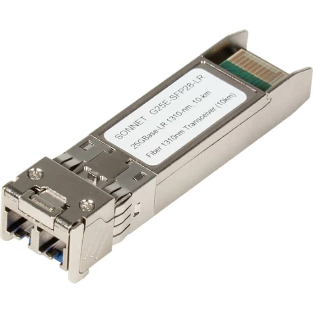 Sonnet G25E-SFP28-LR network transceiver module Fiber optic 25000 Mbit