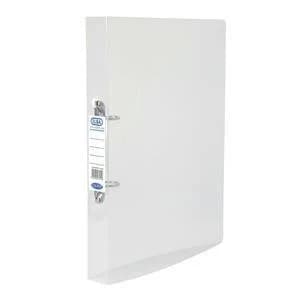 Elba Snap A4 Ring Binder Polypropylene 2 O Ring 25mm Clear Pack of 10