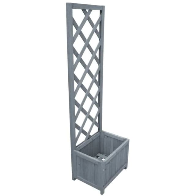 VIDAXL Trellis Planter 40x30x135cm Solid Firwood Vidaxl 8719883979410