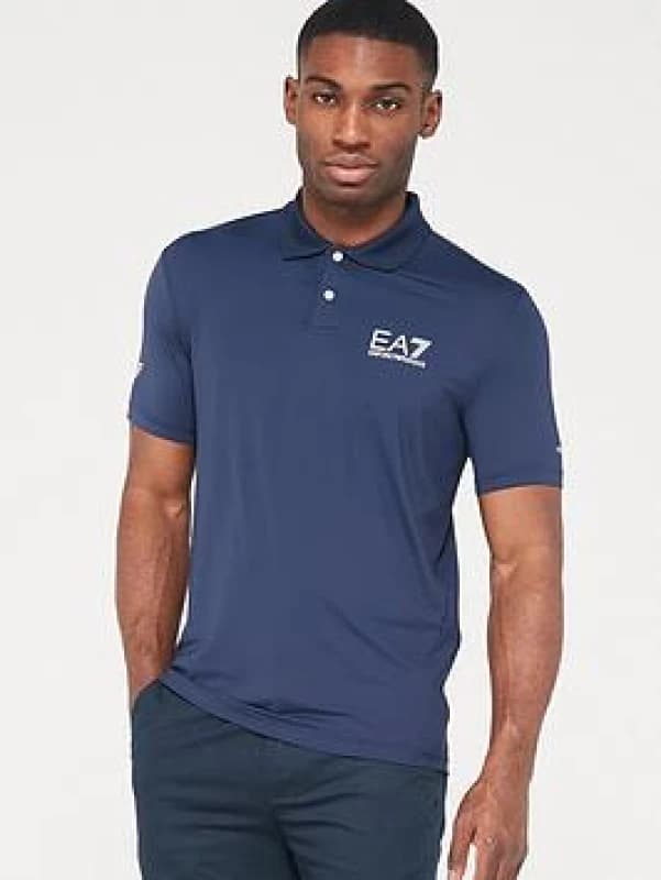 EA7 Ventus 7 Polo Shirt Navy Blue S