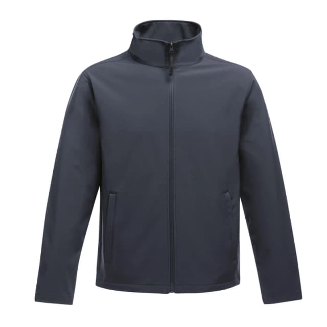 Regatta Mens Ablaze Printable Softshell Workwear Jacket XXL - Chest 46-48' (117-122cm) Navy/Navy TRA628-272-XXL