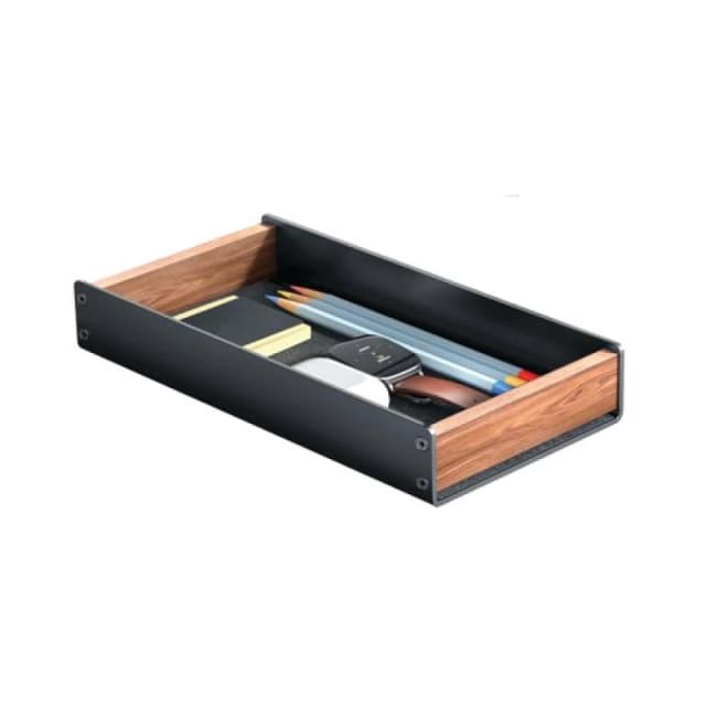 Alba Alba Desktop Tray Black/Walnut ODTRAY W ODTRAY W