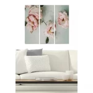 MDF1149191 Multicolor Decorative MDF Painting (3 Pieces)