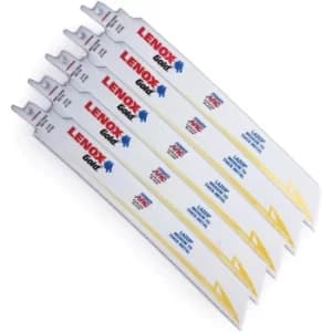 Reciprocating Saw Blades, 9" 18TPI (Pk-5)