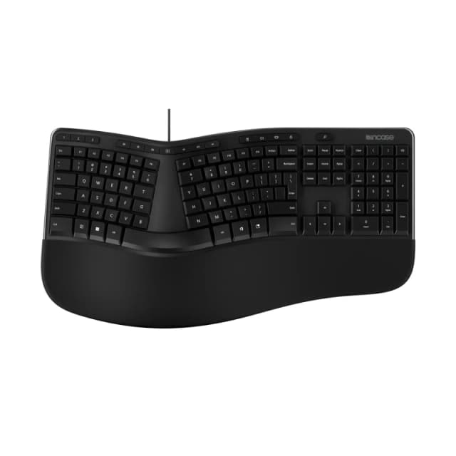 Incase Incase Designed by Microsoft Ergonomic keyboard Office USB QWERTY English Black LXM-00008
