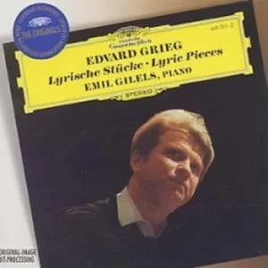 Grieg Lyric Pieces Emil Gilels by Edvard Grieg CD Album