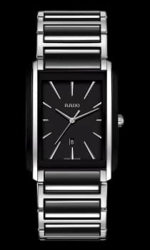 Rado Integral Mens watch - Water-resistant 5 bar (50 m), High-tech ceramic, black