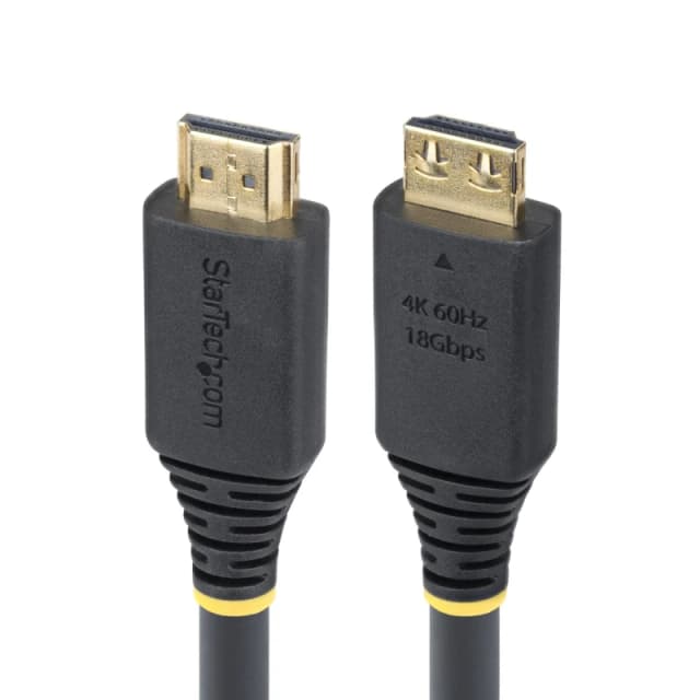 StarTech.com StarTech.com 20ft (6.1m) High Speed HDMI Cable with Gripping Connectors, 4K 60Hz/1440p 144Hz, HDR10/HDCP 2.2/ARC, 18Gbps, Ultra HD HDMI 2