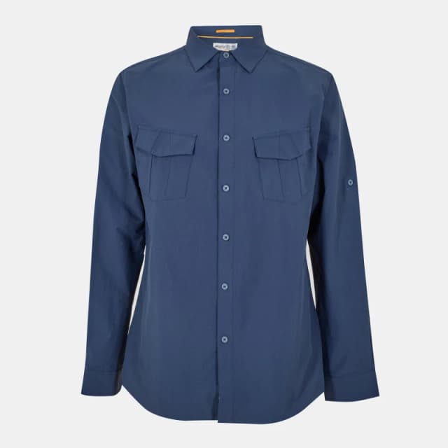 Musto Tech Ls Uv Fd Shirt Mens Black male Small