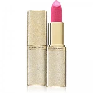 Revolution Pro Diamond Lustre Crystal Lipstick Pleased