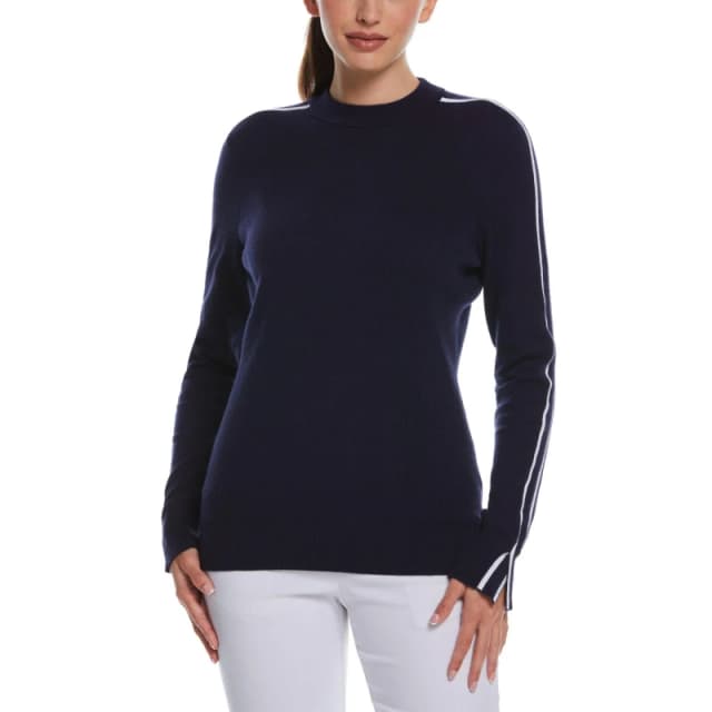 Callaway Womens Crew Neck Jumper Peacoat female 14 (L)