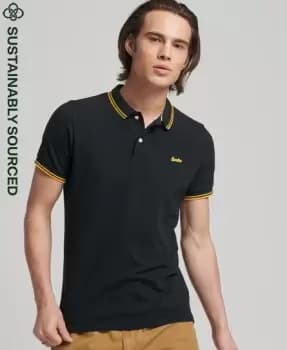 Superdry Organic Cotton Vintage Tipped Polo Shirt