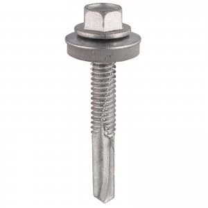 Hex Head Self Drilling Screws for Heavy Section Steel 5.5mm 55mm Pack of 100