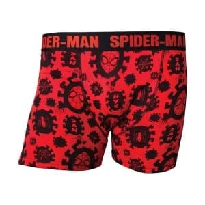 Marvel Comics - Spider-Man All-Over Print Mens Small Boxer Shorts - Red/Black