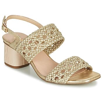 Ravel Gold Kimia' Block Heel Sandals - 3