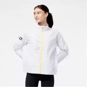 New Balance London Edition Printed Impact Run Light Pack Jacket - Grey
