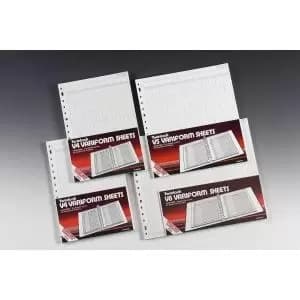 Twinlock Variform Multi-ring Binder V8 Cash Refill Sheets 24 Columns (Pack of 75)