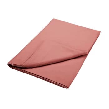 Bedeck of Belfast Bedeck of Belfast 200TC Pima Plain Dye Flat Sheet - MARSALA